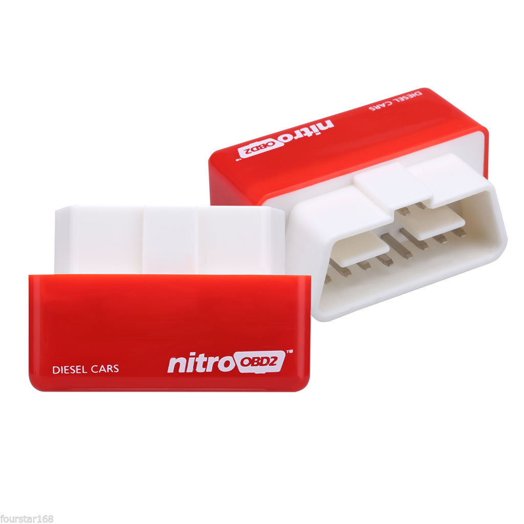 Nitro OBD2 Torque Tuning Box (Mobil Bensin) - Red 