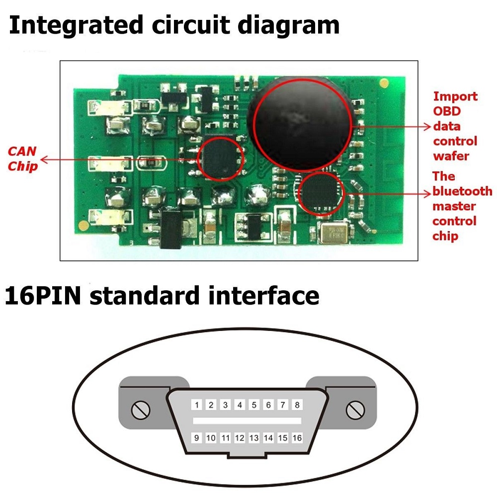 Elm327 mini bluetooth схема