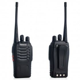Retevis Walkie Talkie 2 Way Radio 16 Channel UHF400-470MHz 1PCS - H-777 - Black - 4
