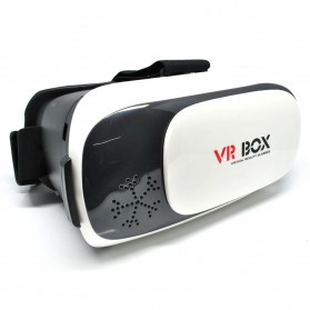 VR Box Second Generation Virtual Reality Cardboard for Smartphone - White - 2