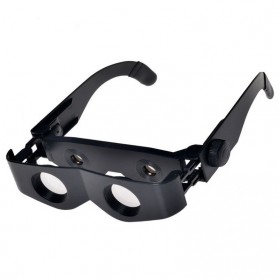 Zoomies Fishing Telescope Glasses Style Teropong Kacamata - HG00117 - Black - 1