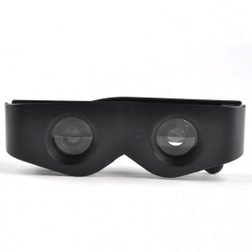 Zoomies Fishing Telescope Glasses Style Teropong Kacamata - HG00117 - Black - 2