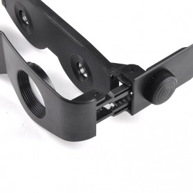 Zoomies Fishing Telescope Glasses Style Teropong Kacamata - HG00117 - Black - 8