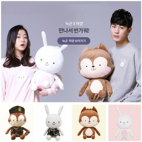 Boneka Couple Descendant Of The Sun Neukkun and Hayang 2PCS 40CM - 11