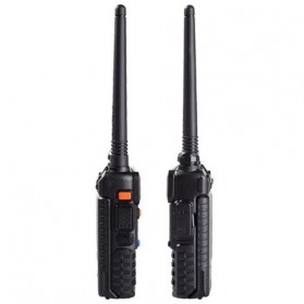 Taffware Walkie Talkie Dual Band 5W 128CH UHF+VHF - BF-UV-5R - Black - 2