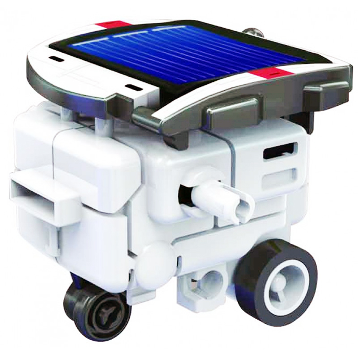 Mainan DIY Robot Edukasi Solar Rechargeable 7 in 1 Space Fleet - SF34