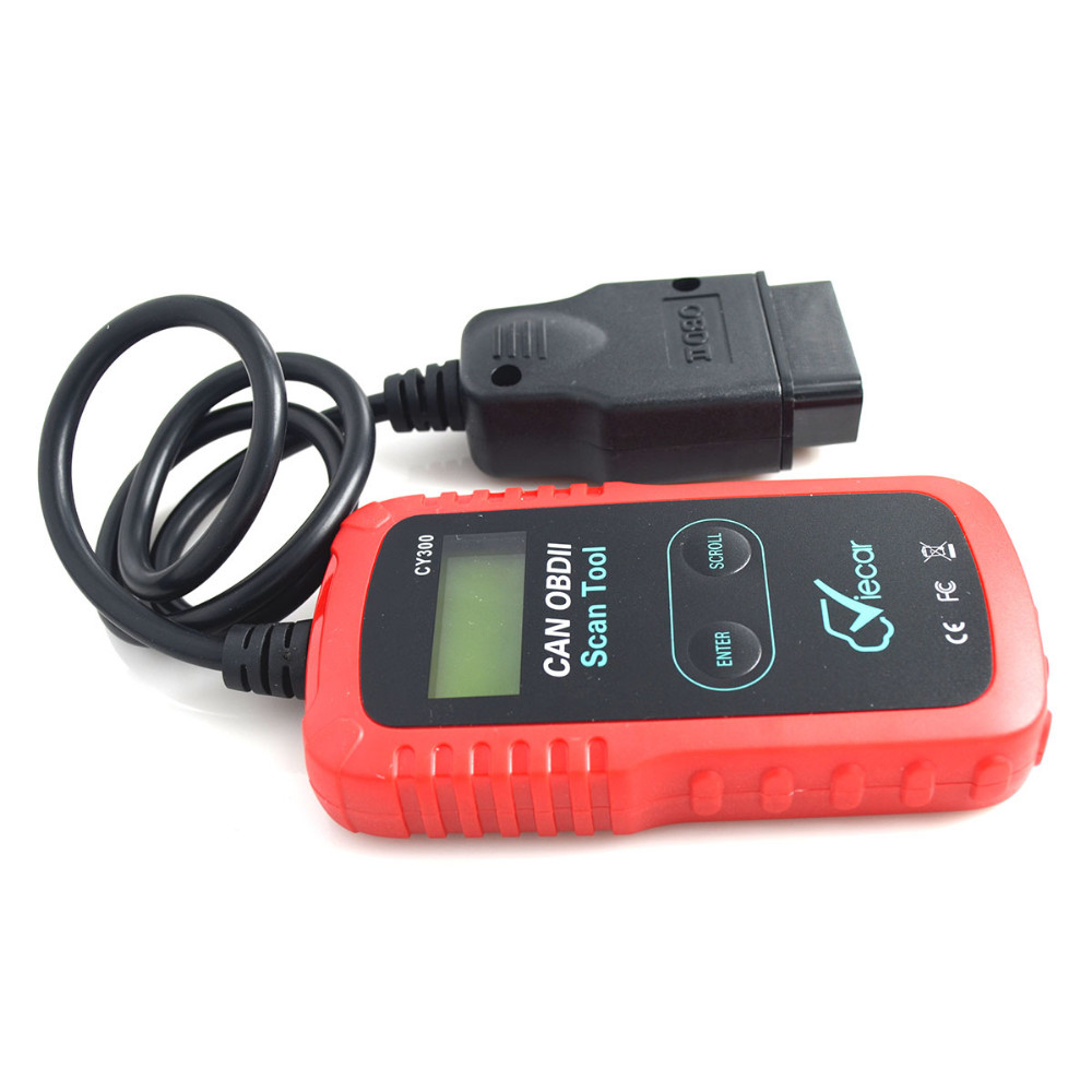 Viecar Car Diagnostic Scan Tool OBD2 - CY300/VC300 - Black ...