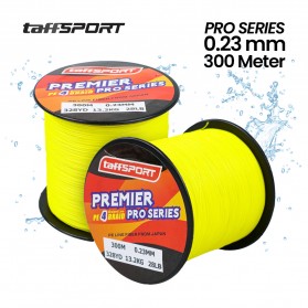 TaffSPORT Benang Pancing Premier Pro Series Braided Thick 0.23mm 300M - Yellow