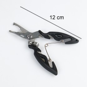 KNIFEZER Tang Kail Pancing Stainless Steel Fishing Hook Remover - J1352 - Black - 6