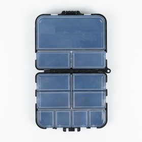 TaffSPORT Box Kotak Perkakas Kail Pancing Waterproof Case - Q041 - Black - 7