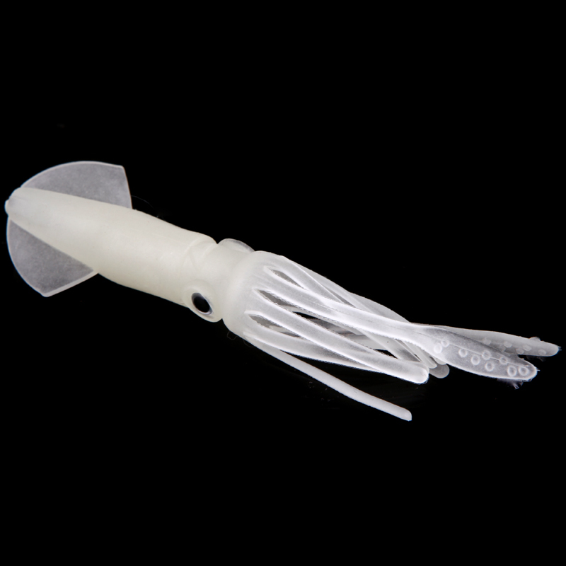 Gambar produk LIE GAO Umpan Pancing Luminous Squid Soft Bait Lure 10 PCS