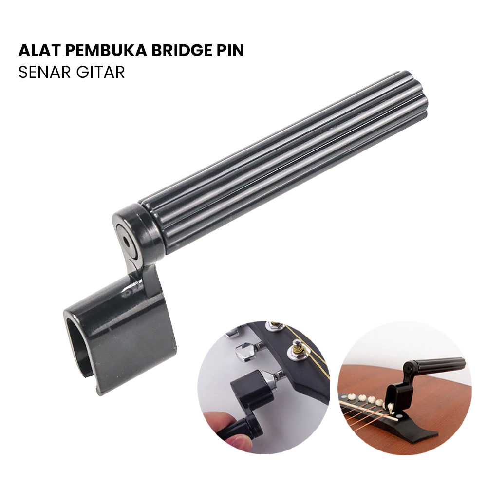 Gambar produk Alat Pembuka Bridge Pin Senar Gitar - JF-102