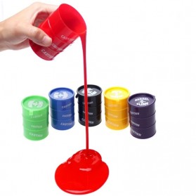 Barrel Slime 1 PCS (RANDOM COLOR) - Multi-Color - 1