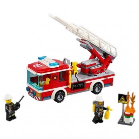 Lego City Fire Ladder Truck - 60107 - 2