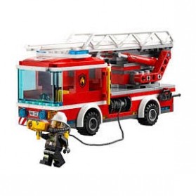 Lego City Fire Ladder Truck - 60107 - 3