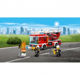 Lego City Fire Ladder Truck - 60107 - 8