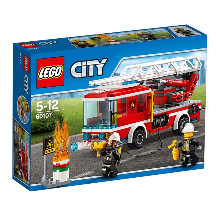 Lego пожарная машина 60107