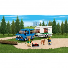 Lego City Great Vehicles Van & Caravan - 60117 - 2