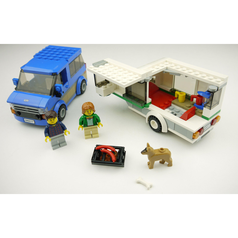 Lego City Great Vehicles Van & Caravan - 60117 