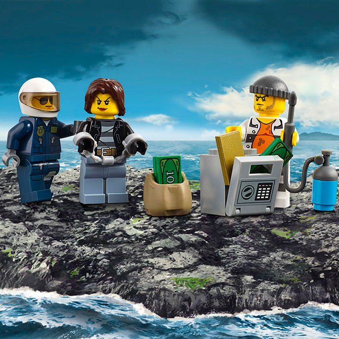  Lego  City Crooks Island 60131 JakartaNotebook com