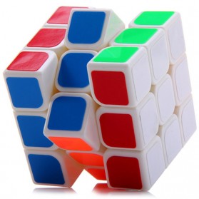 SENGSO Rubik Cube 3 x 3 x 3 - YJ8358 - White/Black