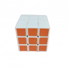 SENGSO Rubik Cube 3 x 3 x 3 - YJ8358 - White/Black - 3
