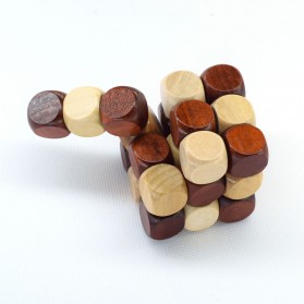 3D Wood Puzzle Model Magic Cube - 4