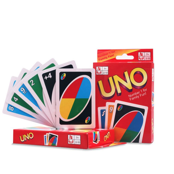 Uno Card Game 2 Pack Set Multi Color Jakartanotebook Com
