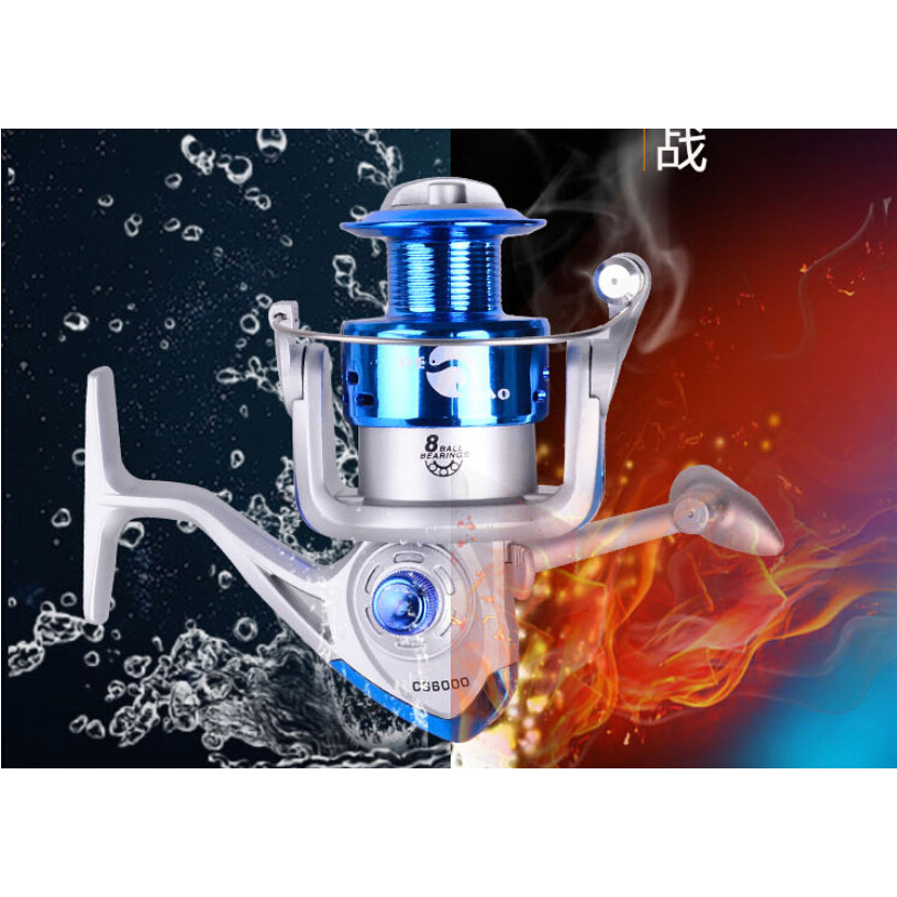 DEBAO Reel Pancing CS4000 8 Ball Bearing - Blue