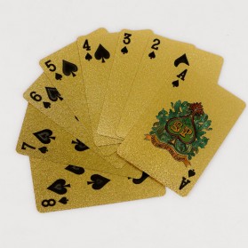 Jialong Kartu Remi Poker Gold Foil - T-8888 - Golden - 5