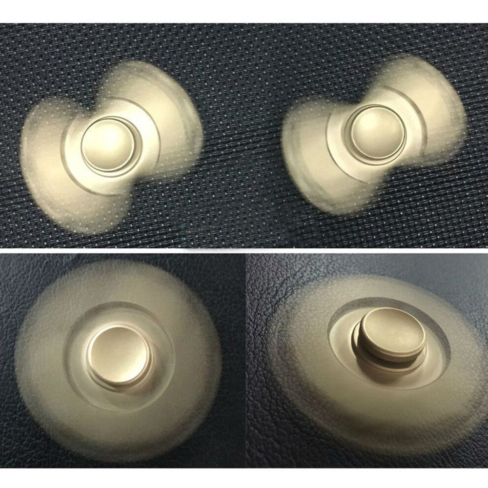 Metal Fidget Spinner Torqbar Size Small - Black