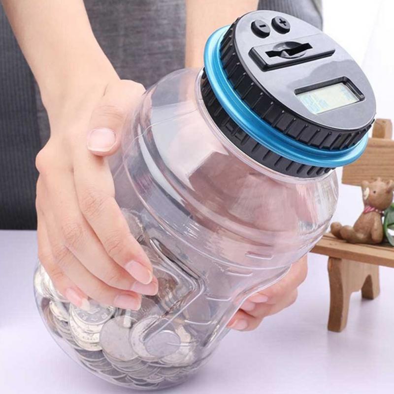 ... Celengan Digital Counter US Dollar 1.8L - 8219612 - Black/Blue - 1 ...