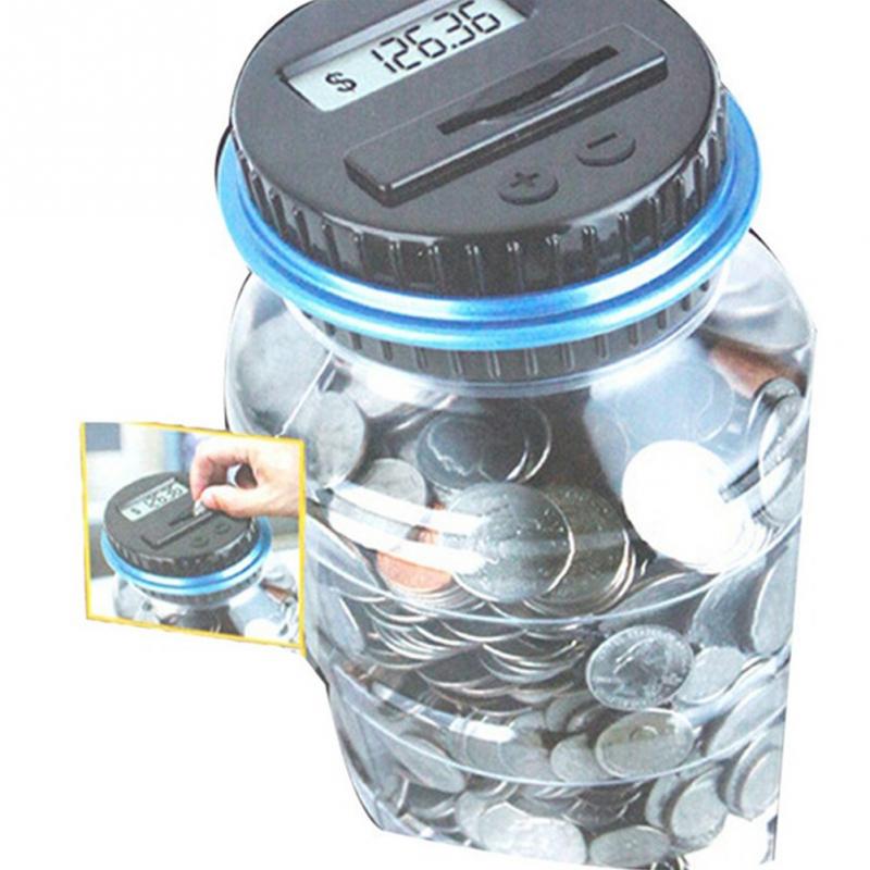 ... Celengan Digital Counter US Dollar 1.8L - 8219612 - Black/Blue - 2 ...