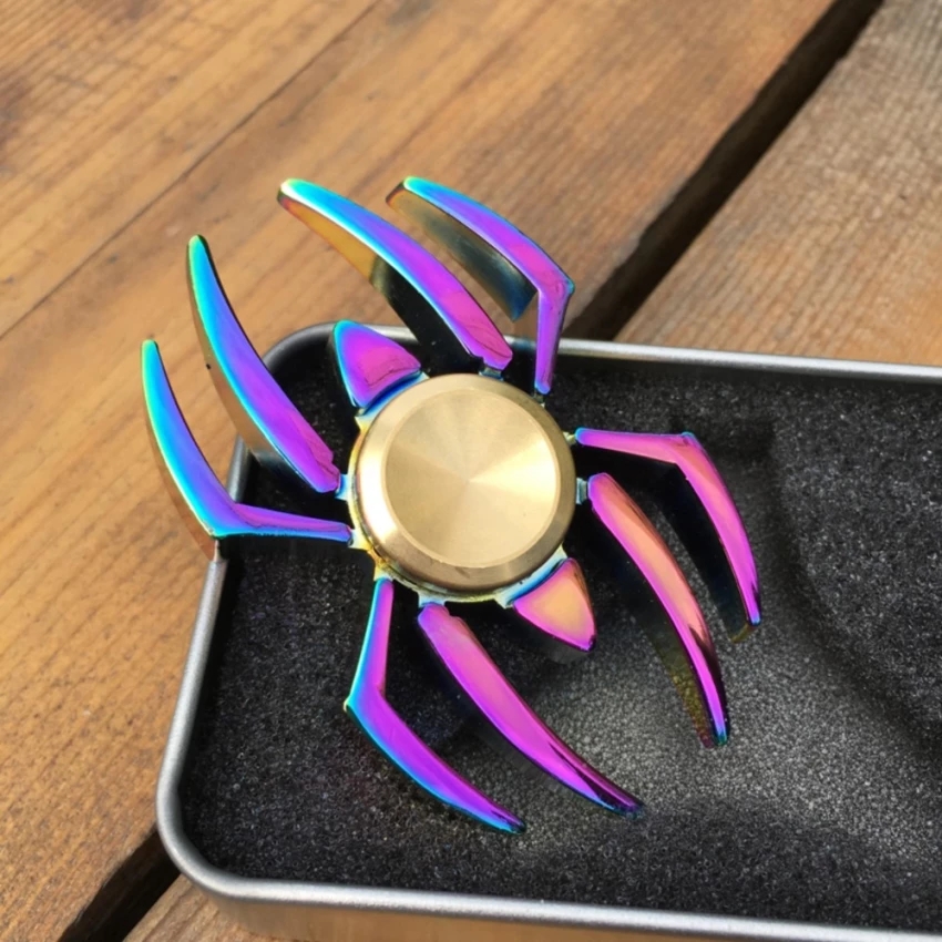 Spider Metal Fidget Spinner - Multi-Color