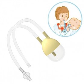 Pembersih Hidung Bayi Nose Cleaner Vacuum - KYM-XBQ - Yellow - 1