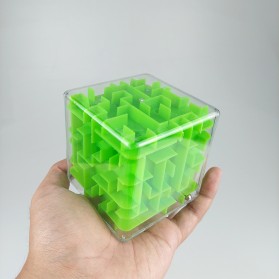 UainCube 3D Maze Labyrinth Speed Puzzle Cube - 6173 - Green - 2
