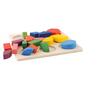 Diikamiiok Mainan Balok Puzzle 3D Geometry Anak - TOY01 - 4