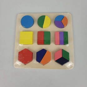 Diikamiiok Mainan Balok Puzzle 3D Geometry Anak - TOY01 - 5