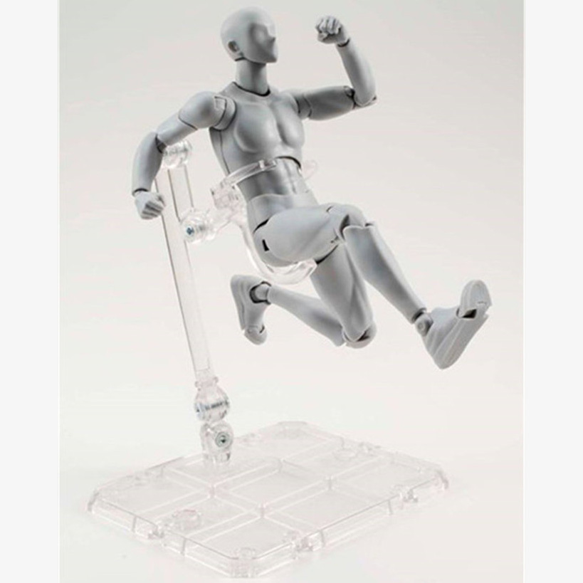 SHFiguart Body Kun DX Set Mannequin Action Figure Male Model (Replika 11) Gray