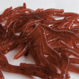 WDAIREN Umpan Pancing bentuk Cacing 200 PCS - FA-398 - Mix Color