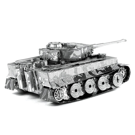 Miniatur 3D DIY Tiger Tank JakartaNotebook com Miniatur 3D DIY Tiger Tank JakartaNotebook com