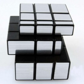 Rubik Cube Magic Puzzle New Style 3 x 3 x 3 - BY-163 - Silver