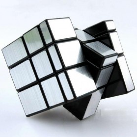 Rubik Cube Magic Puzzle New Style 3 x 3 x 3 - BY-163 - Silver - 2