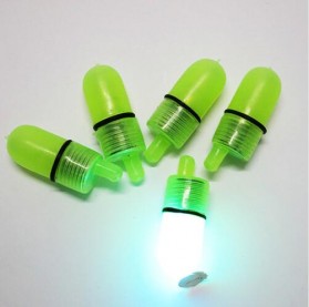 Gmarty Lampu LED Pendeteksi Ikan untuk Kail Pancing 10 PCS - Q0142 - Green