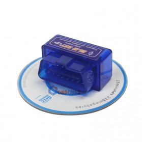 Super MINI Bluetooth OBD2 V2.1 Automotive Test Tool - ELM327 - Blue - 3