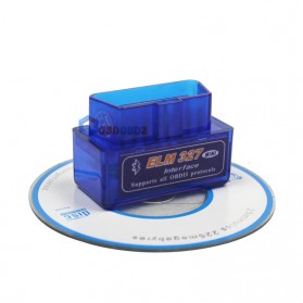 Super MINI Bluetooth OBD2 V2.1 Automotive Test Tool - ELM327 - Blue - 5