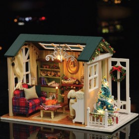 Pajangan Miniatur Rumah Boneka 3D DIY 1:24 - 8009A - Mix Color - 2