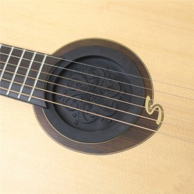 Sound Hole Penutup Lubang Gitar Akustik 40 dan 41 Inch - SH410 - Black - 8
