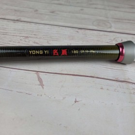 Yong Yi Joran Pancing Antena Portable Carbon Fiber Mini Pocket Fishing Rod 1.8 M - DK3000 - Black - 4
