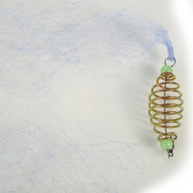 MATABOMNET Umpan Pancing Jaring Ikan  Size 10 + Luminous Beads - 10118 - Multi-Color - 7